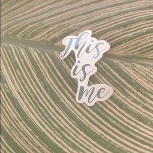 This is a sticker quotes